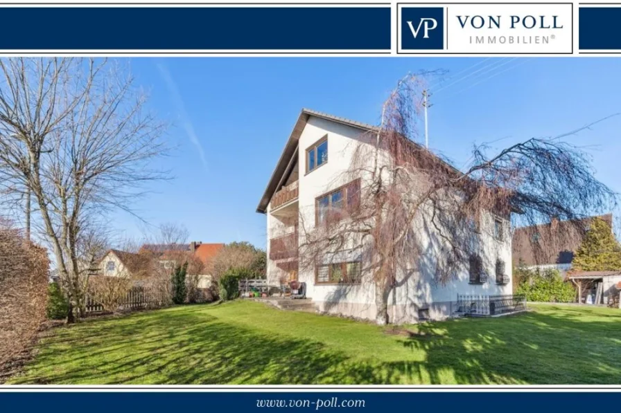  - Haus kaufen in Oberottmarshausen - Top gepflegtes Mehrfamilienhaus mit 3 Einheiten