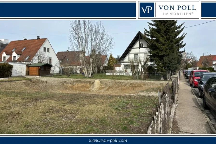  - Grundstück kaufen in Neusäß - Baugrundstück in beliebter Lage - nahe Uniklinik