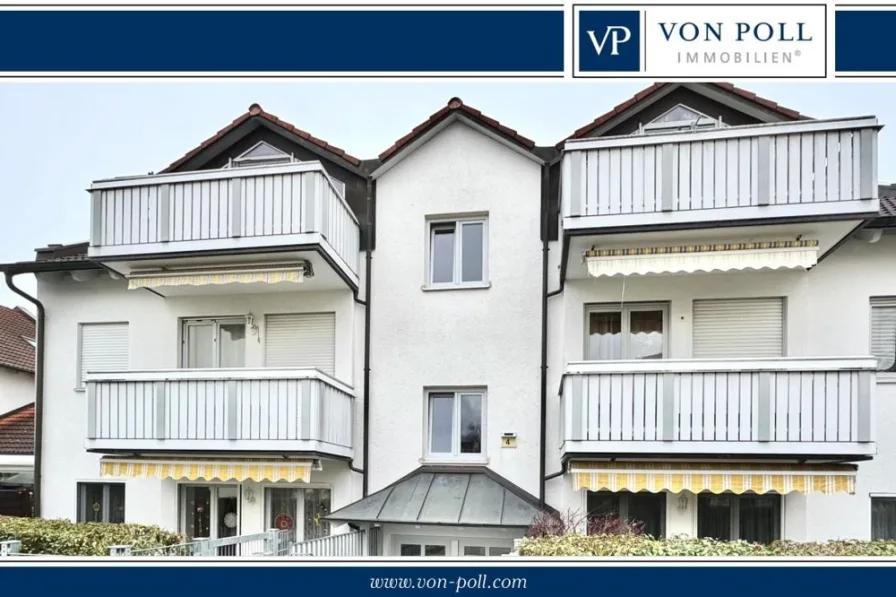  - Wohnung kaufen in Gersthofen - Gepflegte Etagenwohnung in ruhiger und zentraler Lage