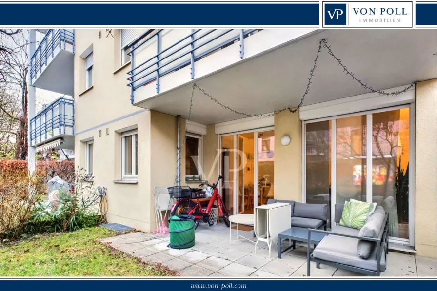  - Wohnung kaufen in Augsburg - Gemütliche Gartenwohnung nahe City-Galerie