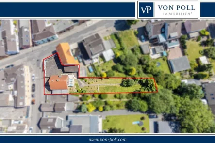 Titelbild - Grundstück kaufen in Köln - Attraktives Baugrundstück mit Altbestand in Rheinnähe