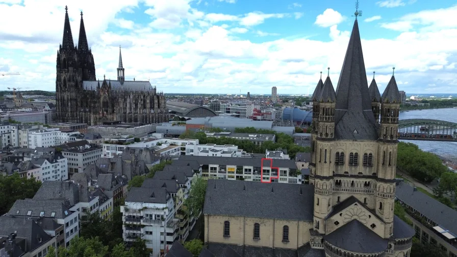 Zwischen Groß Sankt Martin und Kölner Dom