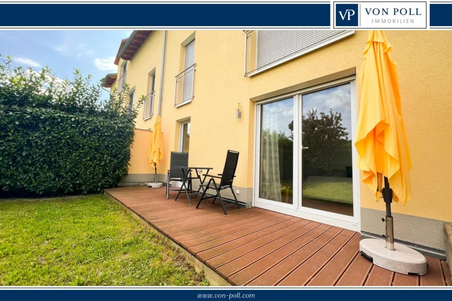 VP  - Wohnung kaufen in Bad Bellingen / Bamlach - Neuwertige, ruhige 2-Zimmer-Wohnung mit Gartenanteil und Terrasse sowie Balkon