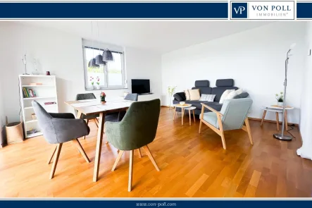 Titelbild - Wohnung kaufen in Bad Bellingen / Bamlach - Neuwertige 2-Zimmer-Wohnung nahe Golfplatz mit Garten, Terrasse und moderner Ausstattung