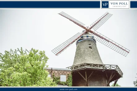 Titelbild - Haus kaufen in Handorf - Ein einzigartiges Juwel: Historische Windmühle mit modernem Seminargebäude