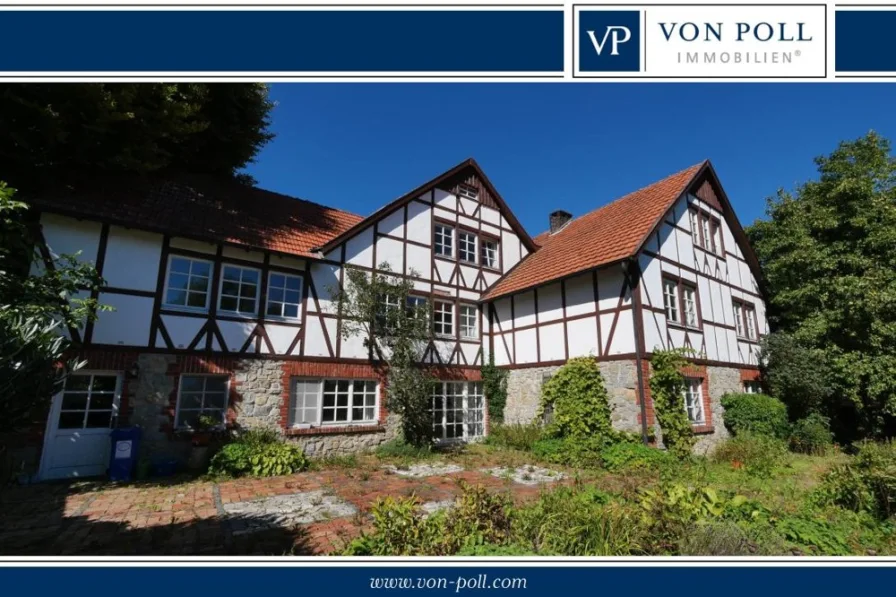 Titelbild - Haus kaufen in Altenbeken / Buke - Idyllisches Landhaus: Vielfältige Nutzungsmöglichkeiten für Ihren persönlichen Rückzugsort