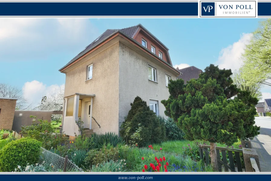 Aussenansicht 1 - Haus kaufen in Paderborn / Elsen - Haus mit Potenzial in exquisiter Lage von Elsen - Großer Garten!!