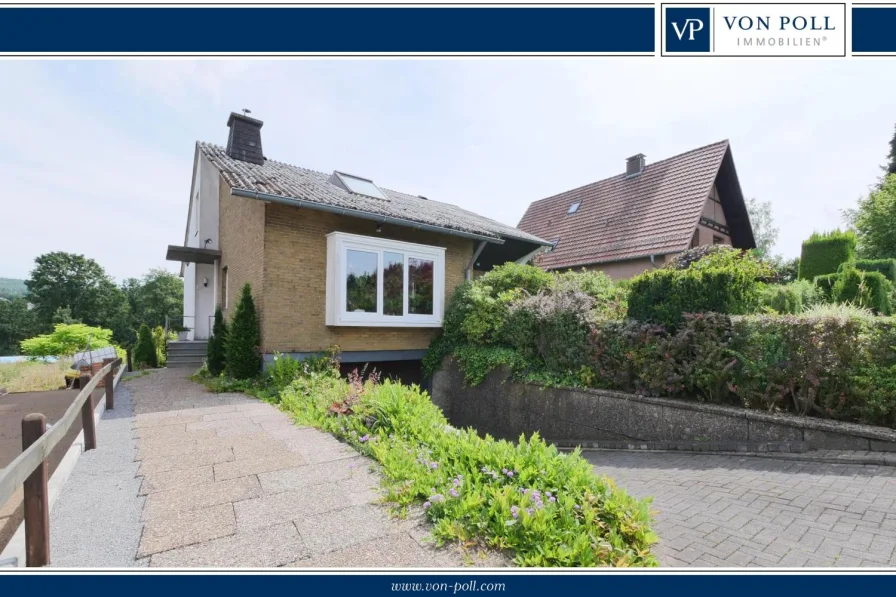 Titelbild - Haus kaufen in Altenbeken - Einfamilienhaus mit Weitblick in ruhiger Wohnlage