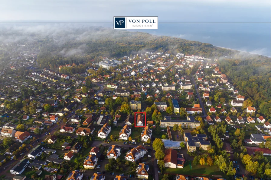 Titelbild - Haus kaufen in Graal Müritz - Meeresduft inklusive: Energieeffizientes Reihenhaus mit Balkon und Terrasse