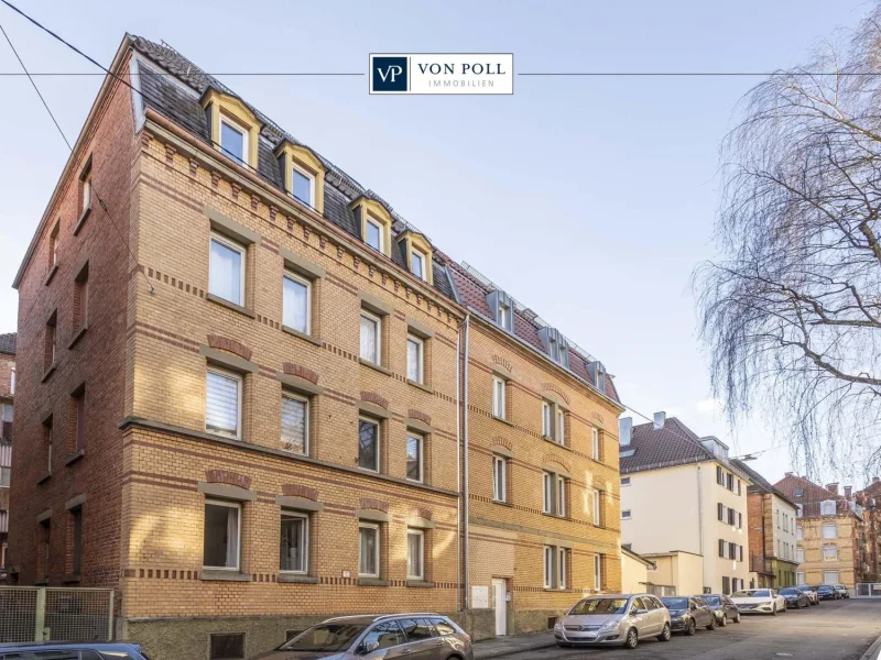 Titelbild - Haus kaufen in Stuttgart - Mehrfamilienhaus mit Charme in urbaner Lage