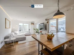 Bild der Immobilie: Wohlfühlen mit Weitblick: 3-Zimmer-Wohnung mit Dachterrasse & Balkon