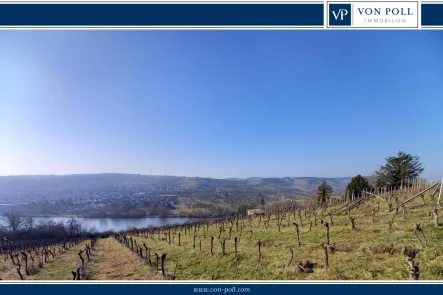 Titelbild - Wohnung kaufen in Veitshöchheim - Gepflegte Wohnung mit Mainblick, Weitsicht und Weinbergsnähe in Veitshöcheim zu verkaufen