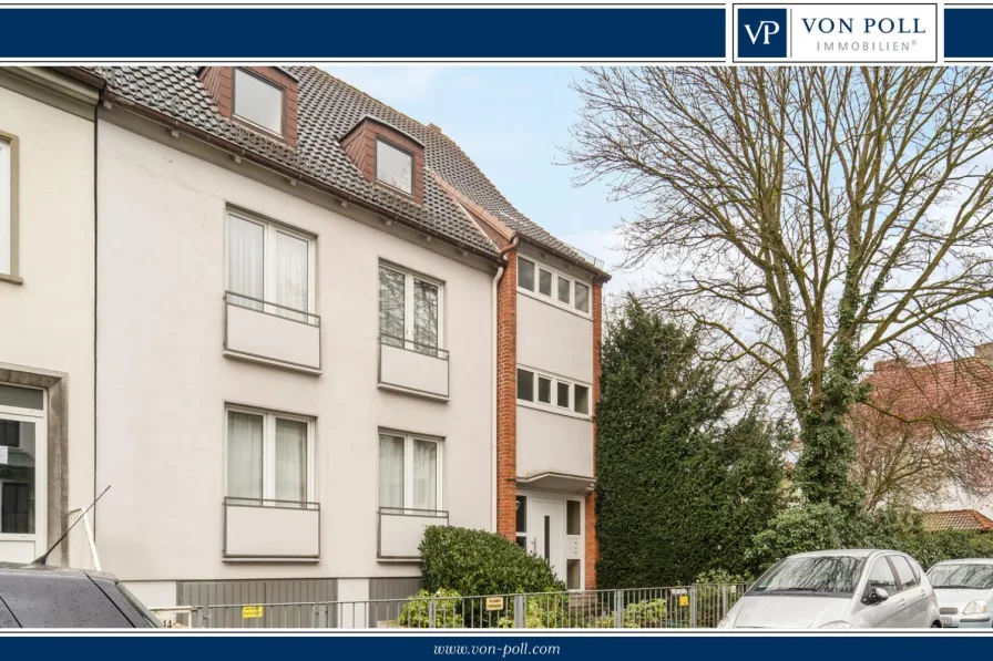 Ansicht - Haus kaufen in Bremen - Kapitalanlage in äußerst begehrter Lage in Schwachhausen