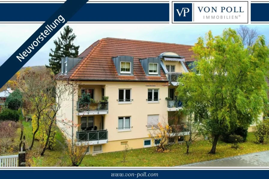 VON POLL IMMOBILIEN DRESDEN - Wohnung kaufen in Dresden - Top Lage! 4-Raum Dachgeschosswohnung im Dresdner Osten