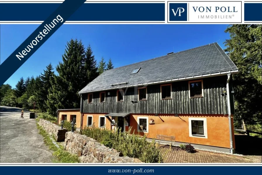 VON POLL IMMOBILIEN OSTERZGEBIRGE - Haus kaufen in Altenberg / Schellerhau - Naturnahes Wohnen! Großzügiges Landhaus im Osterzgebirge