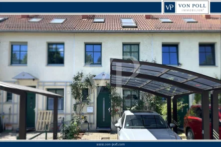 VON POLL IMMOBILIEN DRESDEN(1) Kopie - Haus kaufen in Dresden - Geräumiges Reihenmittelhaus mit Garten und Carport in ruhiger Lage von Dresden