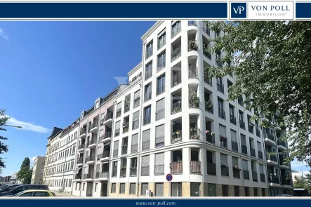 VON POLL IMMOBILIEN DRESDEN - Wohnung mieten in Dresden - Moderne 2-Zimmer-Wohnung mit Balkon und Einbauküche