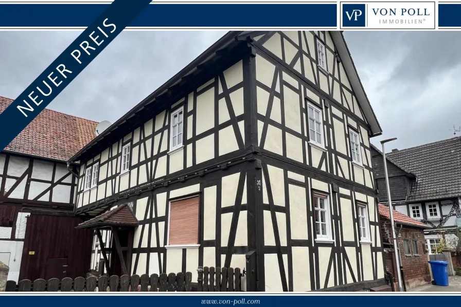  - Haus kaufen in Sontra / Wichmannshausen - Einfamilienhaus mit historischem Charme und großzügigem Grundstück