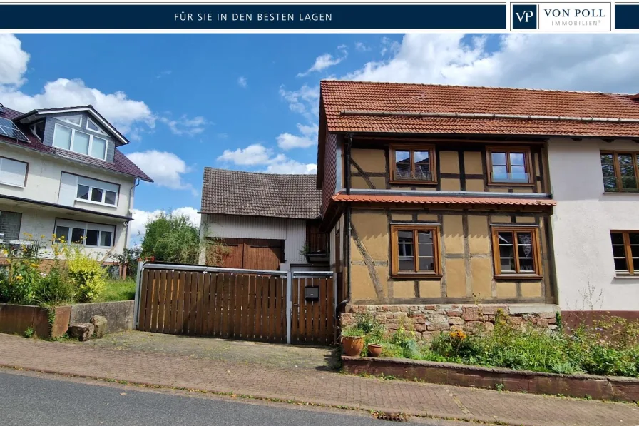  - Haus mieten in Berkatal / Frankenhain - Energiesparendes Wohnen im sanierten Fachwerkhaus in Frankenhain