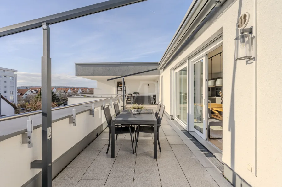 Dachterrasse Süd