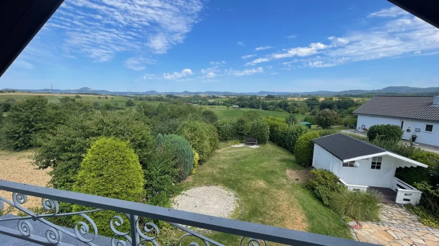 Ausblick Balkon OG