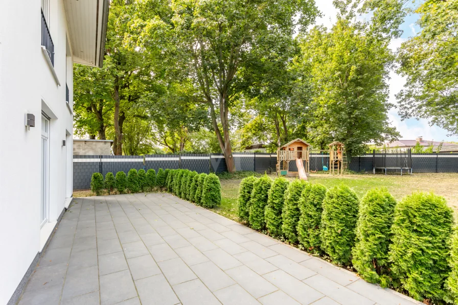 Terrasse am Haus