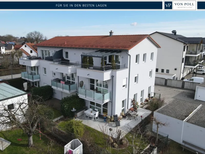 titelbild neu - Wohnung kaufen in Landshut - So traumhaft kann Wohnen sein !!!Erstklassige 4-Zimmer-Eigentumswohnung in Altdorf!!!