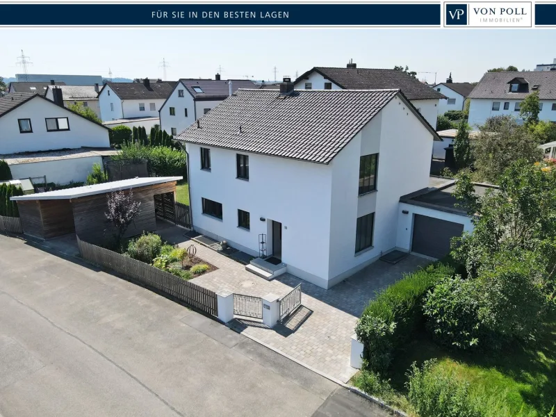 Vordransicht - Haus kaufen in Altdorf - Modernisiertes Einfamilienhaus in ruhiger Lage von Altdorf bei Landshut – Perfekt für Familien