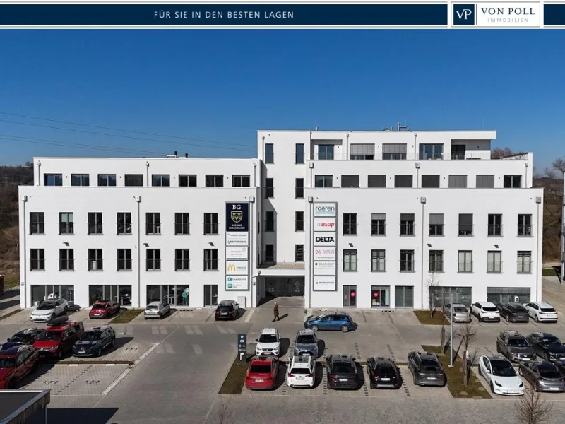 Büroansicht - Büro/Praxis mieten in Landshut - Moderne und vielseitige Gewerbeeinheit in Top-Lage im Gewerbegebiet Landshut West