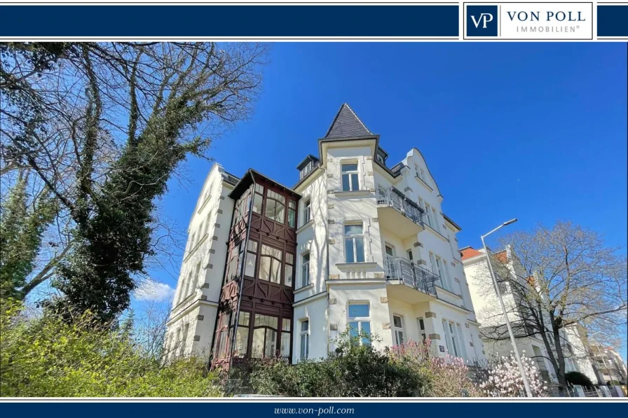 VON POLL Immobilien - Wohnung kaufen in Leipzig - Dachgeschossperle für Eigennutzer direkt am Rosental