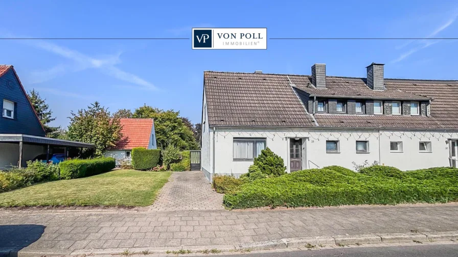 Titel - Haus kaufen in Neuss - Charmantes Doppelhaus mit Traumgarten in guter Wohnlage von Reuschenberg