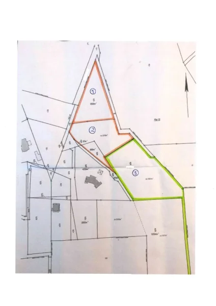 Lageplan Grundstücke