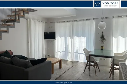 Titelbild - Wohnung mieten in Erfurt - Möblierte 2-Zimmer-Wohnung direkt an der schmalen Gera!