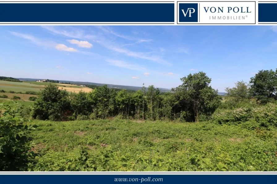  - Grundstück kaufen in Eggolsheim - Süd-West Hanggrundstück mit einzigartigem Ausblick