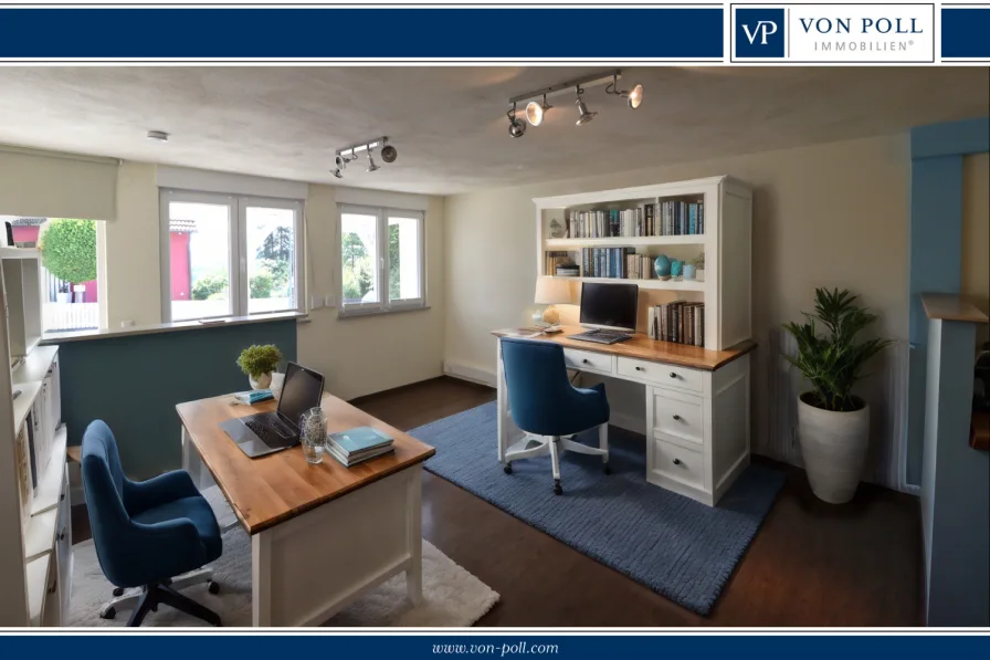 Virtuelles Homestaging - Büro/Praxis kaufen in Forchheim - Büro - wohnlich ausgebaut