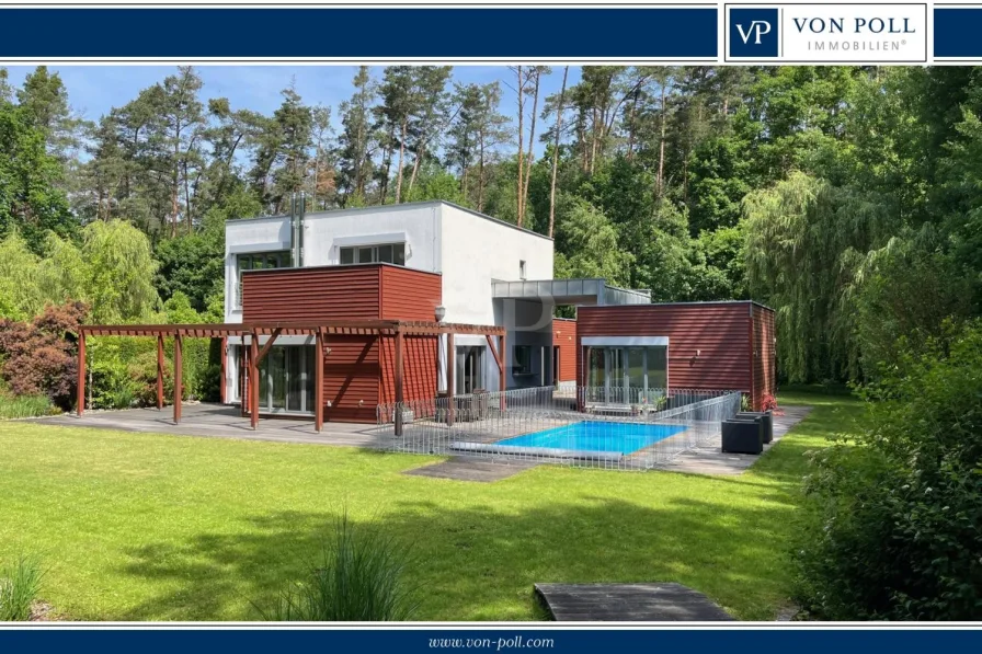  - Haus kaufen in Erlangen - Exklusive Villa in bester Lage: Naturparadies mit maximaler Privatsphäre