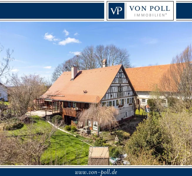 Titelbild - Haus kaufen in Lachen / Moosbach - Historisches Bauernhaus zu verkaufen