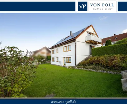 Titelbild - Haus kaufen in Memmingen - Charmantes Einfamilienhaus mit PV Anlage - Viel Platz für die ganze Familie in Erolzheim