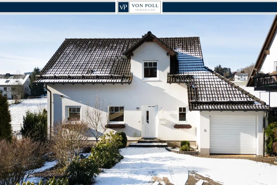 Titelbild - Haus kaufen in Winterberg / Elkeringhausen - Wohnen mit Komfort! Modernes Einfamilienhaus - direkt bezugsfrei