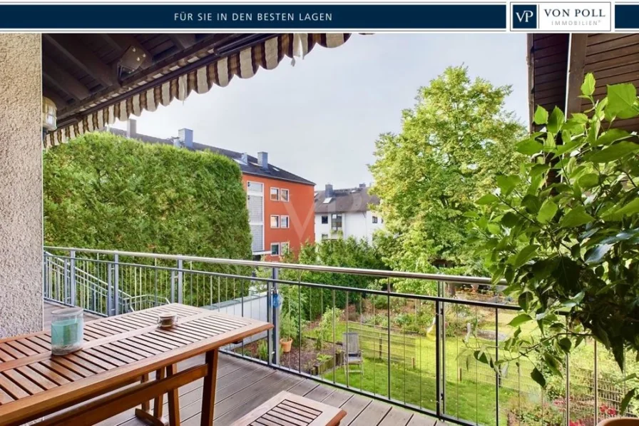  - Wohnung kaufen in Aschaffenburg / Damm - Solide Wohnung mit großem Balkon