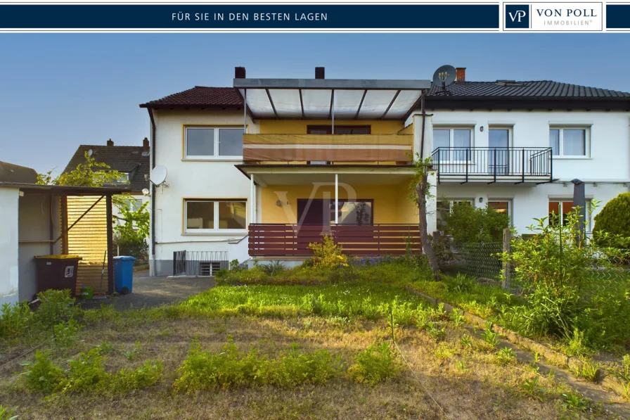 Herzlich Willkommen! - Haus kaufen in Aschaffenburg / Obernau - Ein bisschen Farbe braucht es schon...