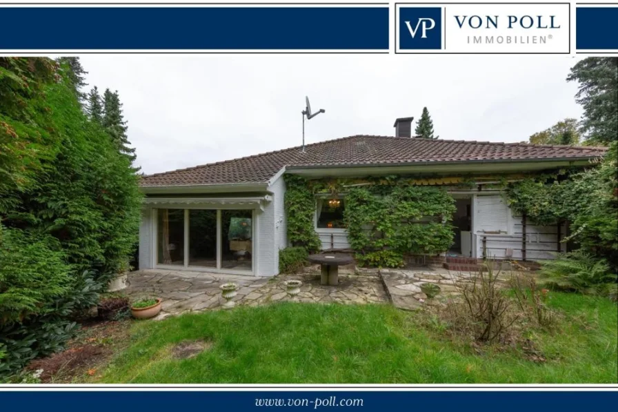 Titelbild - Haus kaufen in Hagen - Einfamilienhaus mit großem Garten über den Dächern von Hagen