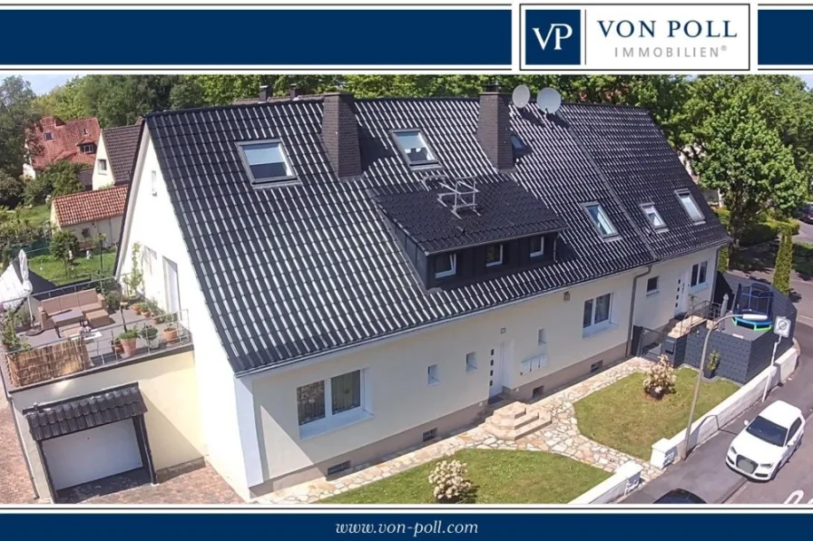 Luftbild_1 Logo - Haus kaufen in Dortmund - Modernes Vierfamilienhaus in attraktiver Lage (Selbstnutzung möglich)
