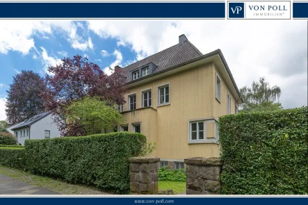 Ansicht - Haus kaufen in Dortmund - sanierter Altbau für die große Familie in der südlichen Gartenstadt