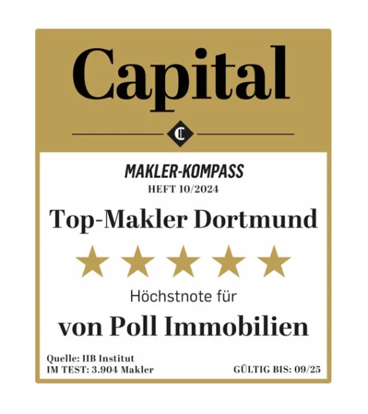 Capitalsiegel 2025 für Exposé