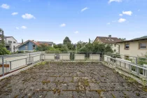 Terrasse im Obergeschoss