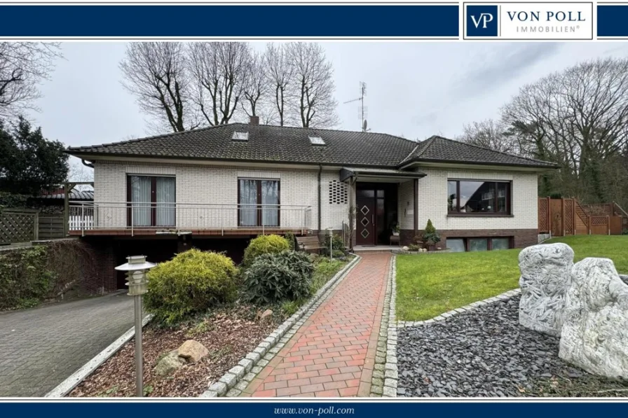 Ansicht - Haus kaufen in Wardenburg - Seltene Gelegenheit: großes Domizil im beliebten Wardenburg mit ca. 450 m² Wohn- + Nutzfläche