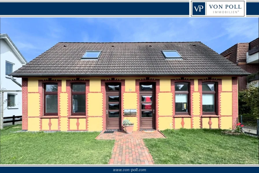 Frontansicht - Haus kaufen in Oldenburg - Attraktives saniertes Kaptialanlageobjekt in Top-Lage