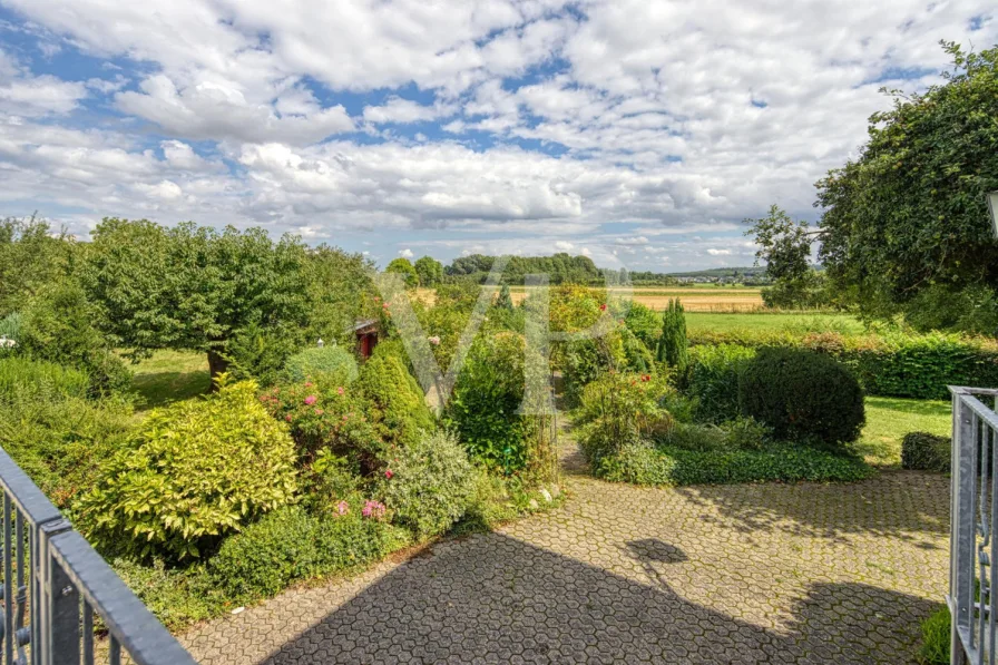 Aussicht vom Balkon