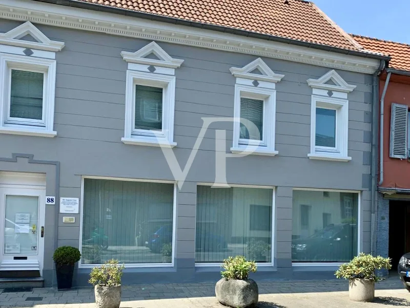 Front - Büro/Praxis mieten in Würselen - VON POLL Immobilien - Praxishaus in zentraler Lage von Würselen-Broichweiden zu vermieten!